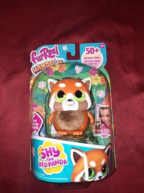 FurReal Handfuls Shy the Red Panda 50+ Interactions Toy